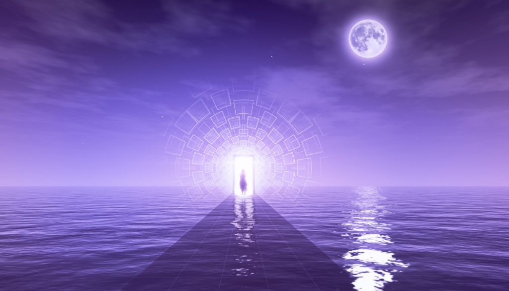 personne sur le chemin spirituel de sa vie